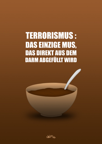 Cartoon: Terroris-Mus (medium) by INovumI tagged terrorismus,mus,anschlag