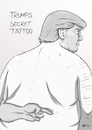 Cartoon: Trumps secret tattoo (small) by INovumI tagged donald,trump,fake,fakenews,alternativefakts