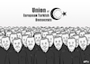 Cartoon: Union European Turkish Democrats (small) by INovumI tagged recep,tayyip,erdogan,unionofeuropeanturkishdemocrats,uetd,bekir,bozdag,badenwuerttemberg