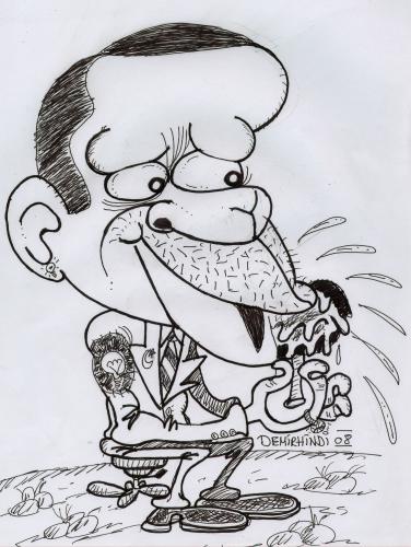 Cartoon: erdo (medium) by demirhindi tagged portre,karikatür