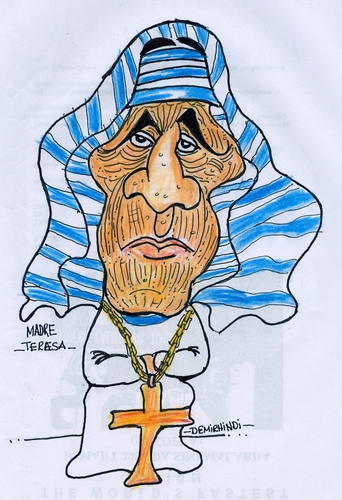 Cartoon: portre karikatür (medium) by demirhindi tagged portre,karikatür