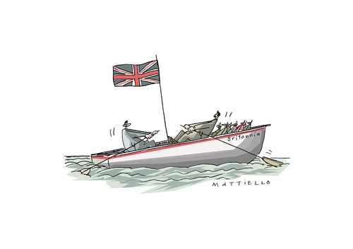 Cartoon: Britannia (medium) by Mattiello tagged neuer,premier,cameron,clegg,führungsduo,england,neuer,premier,cameron,clegg,führungsduo,england