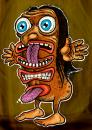 Cartoon: Totem girl (small) by D-kay tagged totem,girl