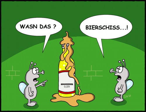 Cartoon: Welcher Mann kennt ihn nicht... (medium) by sinnfrei-cartoons tagged bier,kater