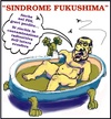 Cartoon: La vasca di Berlusconi (small) by yalisanda tagged fukushima,berlusconi,italy,government,deputy,pdl,radioactivity,pollution,ecosystem