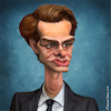 Cartoon: Andrew Garfield (small) by BehnamParan tagged andrewgarfield,spiderman,actor
