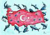Cartoon: TURKEY (small) by Ercan Yavuz tagged turkey