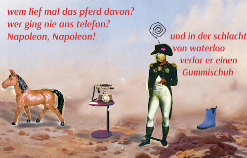 Cartoon: die aktuelle filmkritik (medium) by ab tagged napoleon,geschichte,größenwahn