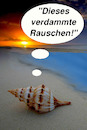 Cartoon: am meer (small) by ab tagged natur,meer,wasser,wellen,strand,muschel,geräusche