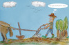 Cartoon: bauernweisheit (small) by ab tagged bauer,landwirtschaft,gedanken,frühjahr,erde