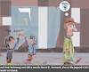 Cartoon: kommunikation (small) by ab tagged jugend,erwachsene,sprache