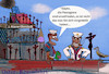 Cartoon: nicht wie im prospekt (small) by ab tagged schiff,kreuzfahrt,passagiere,kapitän,matrose,kreuze