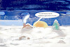 Cartoon: winterwetter (small) by ab tagged winter,deutschland,bayern,klimawandel,schnee,weihnachten,kälte