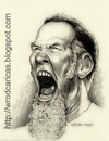 Cartoon: James Hetfield (small) by WROD tagged james hetfield metallica