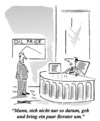 Cartoon: Bring ein paar Berater um ! (small) by Bart Roozendaal tagged unternehmen,handel,gesetz,ordnung,berufe,berater,geschäftsleute,ceo,verbrechen,mord