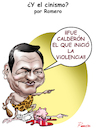 Cartoon: Cinismo (small) by Romero tagged caricatura,cinismo,mexico,dibujo,politica
