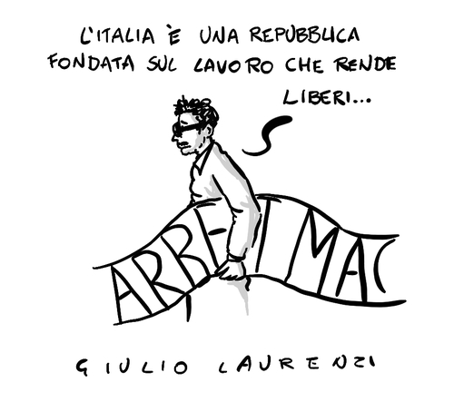 Cartoon: Disoccupati (medium) by Giulio Laurenzi tagged disoccupati