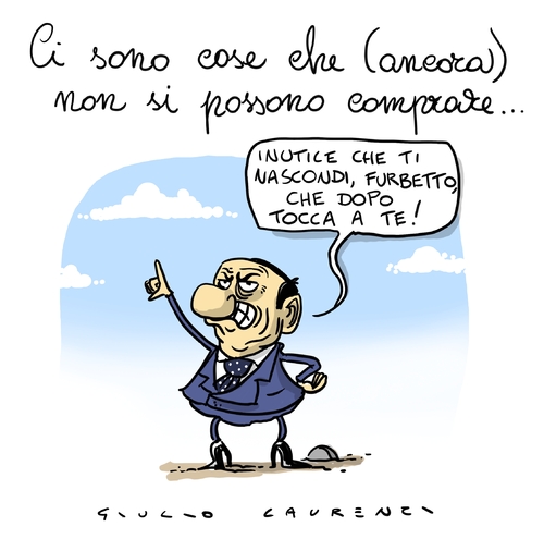 Cartoon: Fiducia (medium) by Giulio Laurenzi tagged fiducia