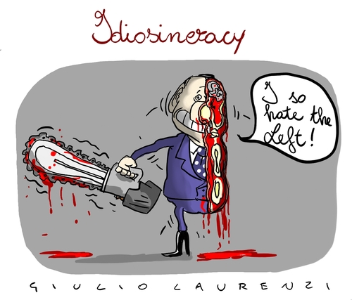 Cartoon: Idiosyncracy (medium) by Giulio Laurenzi tagged idiosyncracy