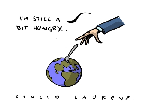 Cartoon: Insatiable (medium) by Giulio Laurenzi tagged holidays,new,year