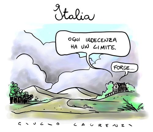 Cartoon: Italia (medium) by Giulio Laurenzi tagged italia