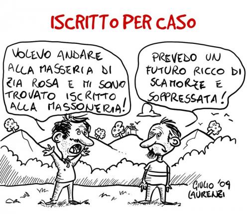 Cartoon: Masseria (medium) by Giulio Laurenzi tagged masseria