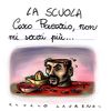 Cartoon: Caro Precario (small) by Giulio Laurenzi tagged precario,scuola