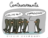 Cartoon: Controcorrente (small) by Giulio Laurenzi tagged controcorrente