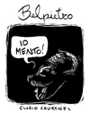 Cartoon: Il vero Belpietro (small) by Giulio Laurenzi tagged il,vero,belpietro