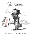 Cartoon: Io amo Berlusconi (small) by Giulio Laurenzi tagged berlusconi