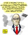 Cartoon: La Costituzione (small) by Giulio Laurenzi tagged politics