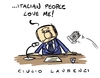 Cartoon: Love (small) by Giulio Laurenzi tagged berlusconi