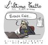 Cartoon: Lultimo Tratto (small) by Giulio Laurenzi tagged ultimo,tratto