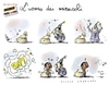 Cartoon: Miracle Man (small) by Giulio Laurenzi tagged berlusconi,garbage,trash,immigration