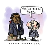Cartoon: Parentele (small) by Giulio Laurenzi tagged berlusconi mubarak egypt