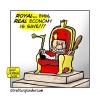Cartoon: Royal Economy (small) by Giulio Laurenzi tagged berlusconi