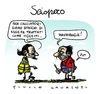 Cartoon: Sciopero (small) by Giulio Laurenzi tagged sciopero