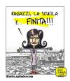 Cartoon: Scuola Rielaborata (small) by Giulio Laurenzi tagged politics