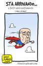 Cartoon: Super Napolitano (small) by Giulio Laurenzi tagged super,napolitano