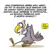 Cartoon: Vultur (small) by Giulio Laurenzi tagged politics,school