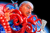 Cartoon: Lukashenkos long arms (small) by Bart van Leeuwen tagged lukashenko,bularus,russia,octopus,tokyo,2020,olympic,games,tsimanouskaya