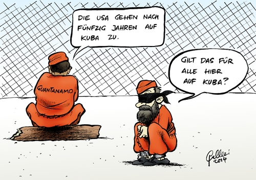 Cartoon: Annäherung (medium) by Paolo Calleri tagged calleri,paolo,cartoon,karikatur,eroeffnung,botschaft,gefangenenlager,guantanamo,terrorismus,isolation,castro,obama,kontakt,kapitalismus,sozialismus,handelsembargo,eiszeit,diplomatie,havanna,washington,kuba,usa,usa,kuba,washington,havanna,diplomatie,eiszeit,handelsembargo,sozialismus,kapitalismus,kontakt,obama,castro,isolation,terrorismus,guantanamo,gefangenenlager,botschaft,eroeffnung,karikatur,cartoon,paolo,calleri