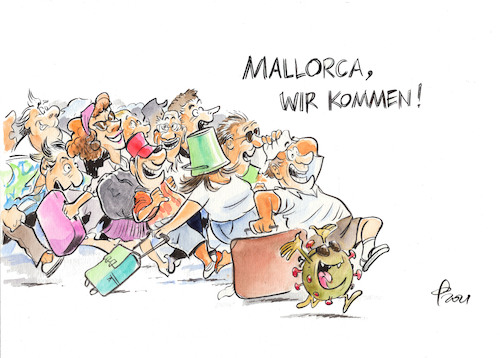 Cartoon: Arbeiten wo andere Urlaub mache (medium) by Paolo Calleri tagged welt,eu,eruopa,deutschland,spanien,balearen,mallorca,risikogebiet,aufhebung,regionen,urlaub,ferien,pandemie,corona,virus,covid,19,neuinfektionen,dritte,welle,gesellschaft,arbeit,soziales,gesundheit,abstand,kontakte,hygiene,mutationen,karikatur,cartoon,paolo,calleri,welt,eu,eruopa,deutschland,spanien,balearen,mallorca,risikogebiet,aufhebung,regionen,urlaub,ferien,pandemie,corona,virus,covid,19,neuinfektionen,dritte,welle,gesellschaft,arbeit,soziales,gesundheit,abstand,kontakte,hygiene,mutationen,karikatur,cartoon,paolo,calleri