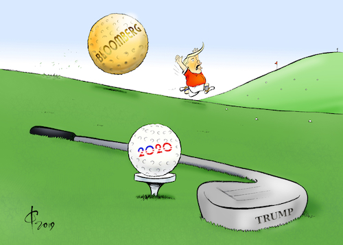 Cartoon: Bloomberg (medium) by Paolo Calleri tagged usa,praesident,donald,trump,wahlkampf,praesidentschaft,praesidentschaftswahl,2020,michael,bloomberg,milliardaer,unternehmer,politiker,buergermeister,new,york,karikatur,cartoon,paolo,calleri,usa,praesident,donald,trump,wahlkampf,praesidentschaft,praesidentschaftswahl,2020,michael,bloomberg,milliardaer,unternehmer,politiker,buergermeister,new,york,karikatur,cartoon,paolo,calleri