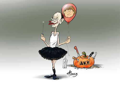 Cartoon: Horrorclown (medium) by Paolo Calleri tagged deutschland,laender,thueringen,wahl,landtagswahl,union,cdu,verluste,parteien,friedrich,merz,angriff,bundeskanzlerin,angela,merkel,parteivoritzende,annegret,kramp,karrenbauer,parteispitze,halloween,blackrock,finanzen,wirtschaft,karikatur,cartoon,paolo,calleri,deutschland,laender,thueringen,wahl,landtagswahl,union,cdu,verluste,parteien,friedrich,merz,angriff,bundeskanzlerin,angela,merkel,parteivoritzende,annegret,kramp,karrenbauer,parteispitze,halloween,blackrock,finanzen,wirtschaft,karikatur,cartoon,paolo,calleri