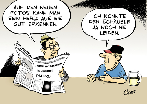 Cartoon: Pluto (medium) by Paolo Calleri tagged eu,griechenland,schuldenkrise,schuldenstreit,hilfspaket,kritik,bundesfinanzminister,wolfgang,schaeuble,merkel,austeritaet,reformen,institutionen,sparzwang,sparen,grexit,zwergplanet,pluto,sonde,fotos,new,horizons,weltall,galaxy,milchstrase,karikatur,cartoon,paolo,calleri,eu,griechenland,schuldenkrise,schuldenstreit,hilfspaket,kritik,bundesfinanzminister,wolfgang,schaeuble,merkel,austeritaet,reformen,institutionen,sparzwang,sparen,grexit,zwergplanet,pluto,sonde,fotos,new,horizons,weltall,galaxy,milchstrase,karikatur,cartoon,paolo,calleri