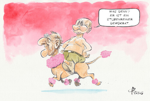 Schröder als Vermittler