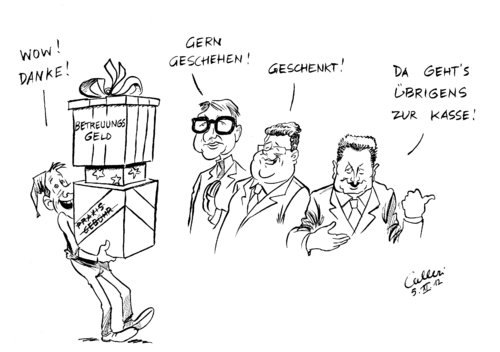 Wahlgeschenke Wahlgeschenke