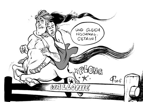 Wallonisches CETA-Nein Wallonisches CETA-Nein