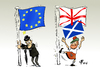 Cartoon: Fahnenflüchtige (small) by Paolo Calleri tagged eu,europa,grossbritannien,schottland,unabhaengigkeit,referendum,brexit,england,union,jack,mitgliedschaft,austritt,karikatur,cartoon,paolo,calleri